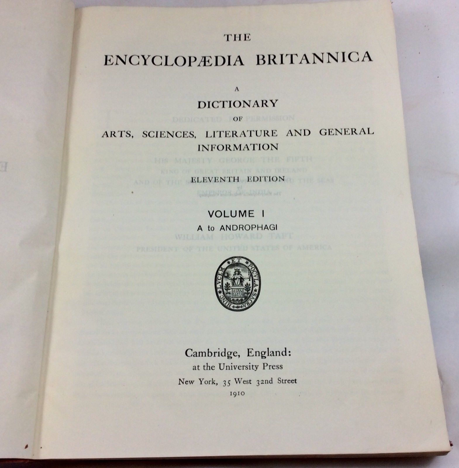 1911 ENCYCLOPEDIA BRITANNICA Partial 18 Volumes 11TH EDITION Folio Size ...