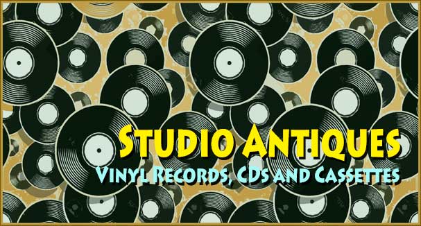 Vinyl Record Collection at Studio Antiques!